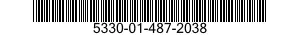 5330-01-487-2038 RUBBER STRIP 5330014872038 014872038