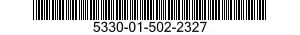 5330-01-502-2327 SEAL,NONMETALLIC SPECIAL SHAPED SECTION 5330015022327 015022327