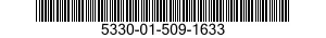 5330-01-509-1633 SEAL,NONMETALLIC SPECIAL SHAPED SECTION 5330015091633 015091633