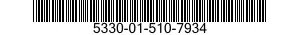 5330-01-510-7934 SEAL,NONMETALLIC STRIP 5330015107934 015107934