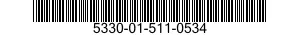 5330-01-511-0534 PACKING ASSEMBLY 5330015110534 015110534