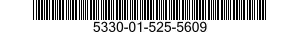 5330-01-525-5609 SEAL,NONMETALLIC SPECIAL SHAPED SECTION 5330015255609 015255609