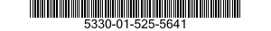 5330-01-525-5641 SEAL,NONMETALLIC SPECIAL SHAPED SECTION 5330015255641 015255641