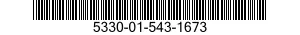 5330-01-543-1673 SEAL,NONMETALLIC SPECIAL SHAPED SECTION 5330015431673 015431673