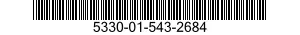 5330-01-543-2684 SEAL,NONMETALLIC SPECIAL SHAPED SECTION 5330015432684 015432684