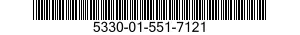 5330-01-551-7121 SEAL,NONMETALLIC SPECIAL SHAPED SECTION 5330015517121 015517121