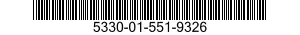 5330-01-551-9326 SEAL,NONMETALLIC SPECIAL SHAPED SECTION 5330015519326 015519326