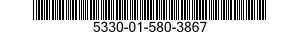 5330-01-580-3867 SEAL,NONMETALLIC SPECIAL SHAPED SECTION 5330015803867 015803867
