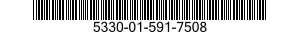 5330-01-591-7508 SEAL,NONMETALLIC SPECIAL SHAPED SECTION 5330015917508 015917508