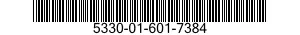 5330-01-601-7384 SEAL,NONMETALLIC SPECIAL SHAPED SECTION 5330016017384 016017384