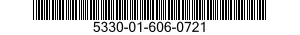 5330-01-606-0721 SEAL,NONMETALLIC SPECIAL SHAPED SECTION 5330016060721 016060721