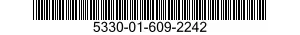 5330-01-609-2242 SEAL,NONMETALLIC SPECIAL SHAPED SECTION 5330016092242 016092242