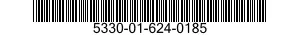 5330-01-624-0185 GASKET 5330016240185 016240185