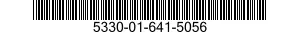 5330-01-641-5056 SEAL,NONMETALLIC SPECIAL SHAPED SECTION 5330016415056 016415056