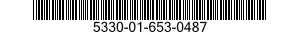 5330-01-653-0487 SEAL,NONMETALLIC SPECIAL SHAPED SECTION 5330016530487 016530487