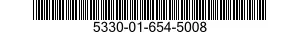 5330-01-654-5008 SEAL,NONMETALLIC SPECIAL SHAPED SECTION 5330016545008 016545008