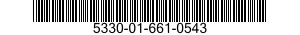 5330-01-661-0543 RUBBER STRIP 5330016610543 016610543