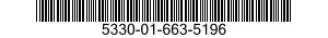 5330-01-663-5196 SEAL,NONMETALLIC SPECIAL SHAPED SECTION 5330016635196 016635196