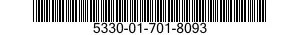 5330-01-701-8093 GASKET AND PREFORMED PACKING SET 5330017018093 017018093