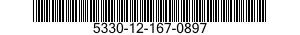 5330-12-167-0897 GASKET 5330121670897 121670897