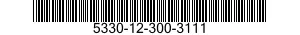 5330-12-300-3111 SEAL,NONMETALLIC SPECIAL SHAPED SECTION 5330123003111 123003111