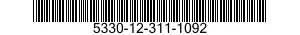 5330-12-311-1092 GASKET 5330123111092 123111092