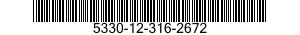5330-12-316-2672 GASKET 5330123162672 123162672