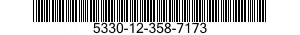 5330-12-358-7173 SEAL,NONMETALLIC ROUND SECTION 5330123587173 123587173