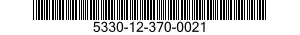 5330-12-370-0021 SEAL,NONMETALLIC SPECIAL SHAPED SECTION 5330123700021 123700021