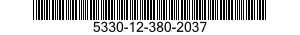 5330-12-380-2037 SEAL,NONMETALLIC SPECIAL SHAPED SECTION 5330123802037 123802037