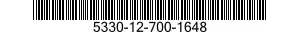 5330-12-700-1648 SEAL,NONMETALLIC SPECIAL SHAPED SECTION 5330127001648 127001648