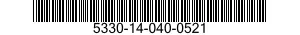 5330-14-040-0521 O-RING 5330140400521 140400521