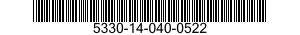 5330-14-040-0522 O-RING 5330140400522 140400522