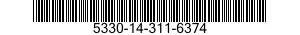 5330-14-311-6374 GASKET 5330143116374 143116374