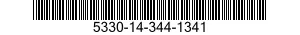 5330-14-344-1341 SEAL,NONMETALLIC SPECIAL SHAPED SECTION 5330143441341 143441341