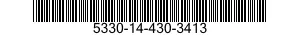 5330-14-430-3413 RUBBER ROUND SECTION 5330144303413 144303413