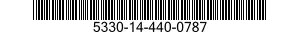 5330-14-440-0787 SEAL,NONMETALLIC SPECIAL SHAPED SECTION 5330144400787 144400787