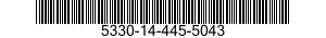 5330-14-445-5043 RUBBER STRIP 5330144455043 144455043