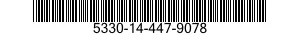 5330-14-447-9078 SEAL,NONMETALLIC SPECIAL SHAPED SECTION 5330144479078 144479078