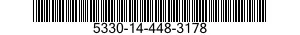 5330-14-448-3178 SEAL ASSEMBLY,INFLATABLE 5330144483178 144483178