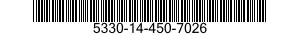 5330-14-450-7026 RUBBER SHEET,SOLID 5330144507026 144507026