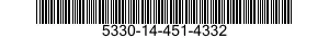 5330-14-451-4332 GASKET AND PREFORMED PACKING SET 5330144514332 144514332