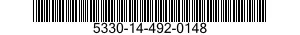 5330-14-492-0148 SEAL,NONMETALLIC SPECIAL SHAPED SECTION 5330144920148 144920148