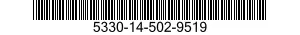 5330-14-502-9519 SEAL,NONMETALLIC SPECIAL SHAPED SECTION 5330145029519 145029519
