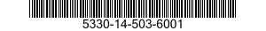 5330-14-503-6001 SEAL,NONMETALLIC SPECIAL SHAPED SECTION 5330145036001 145036001