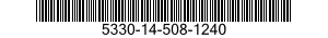 5330-14-508-1240 SEAL,NONMETALLIC SPECIAL SHAPED SECTION 5330145081240 145081240