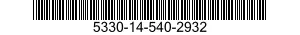 5330-14-540-2932 SEAL,NONMETALLIC SPECIAL SHAPED SECTION 5330145402932 145402932