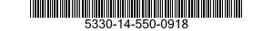 5330-14-550-0918 SEAL,NONMETALLIC SPECIAL SHAPED SECTION 5330145500918 145500918