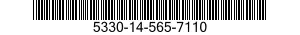 5330-14-565-7110 SEAL,NONMETALLIC SPECIAL SHAPED SECTION 5330145657110 145657110