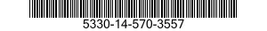 5330-14-570-3557 SEAL,NONMETALLIC SPECIAL SHAPED SECTION 5330145703557 145703557